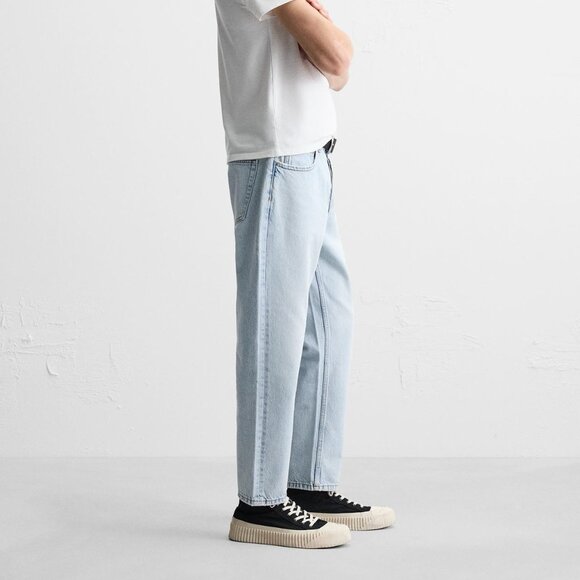 Zara Cropped Slim Fit Jeans Size 31 - Picture 7 of 7